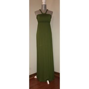 Cute green maxi dress
